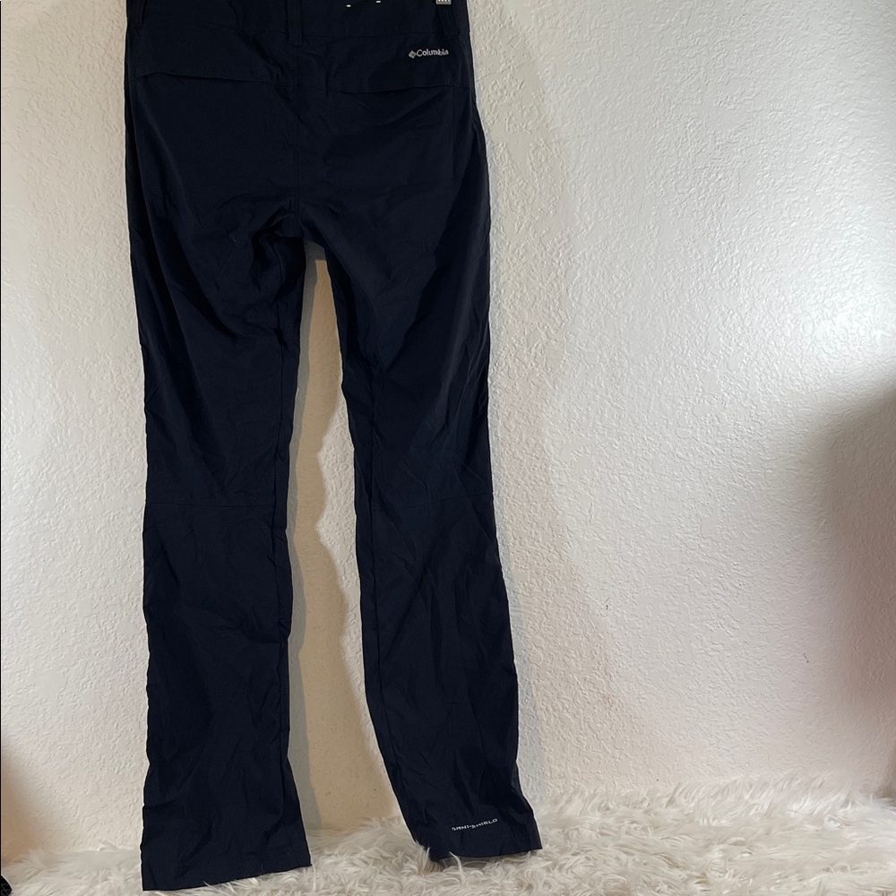 COLUMBIA Women's Saturday Trail Stretch Pant Black With Pockets Size 6 - Picture 6 of 11